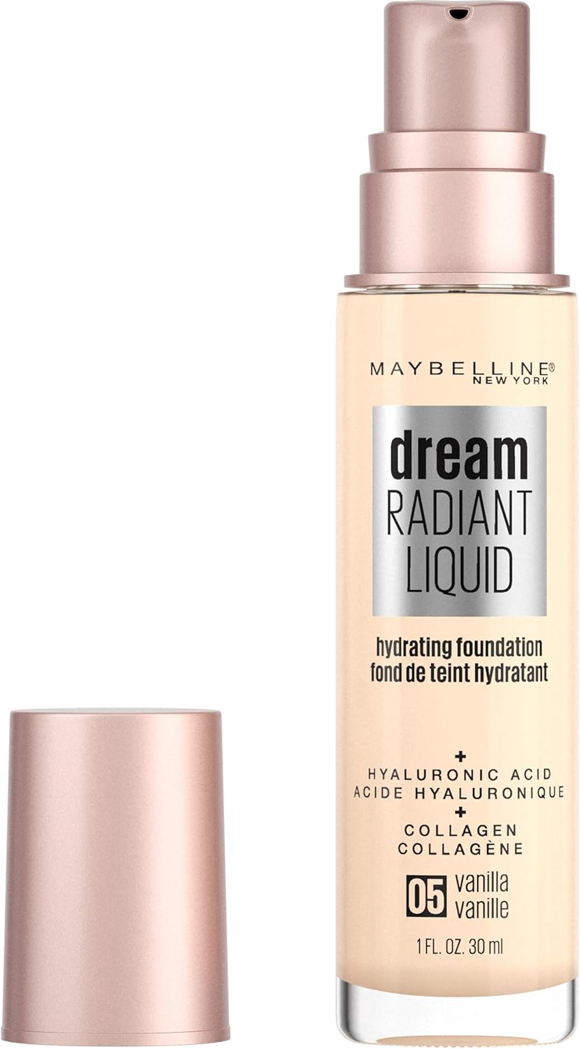Maybelline Dream Radiant Liquid Medium Coverage Hydrating Makeup, Lightweight Liquid Foundation, Cocoa, 1 Count - Image 15