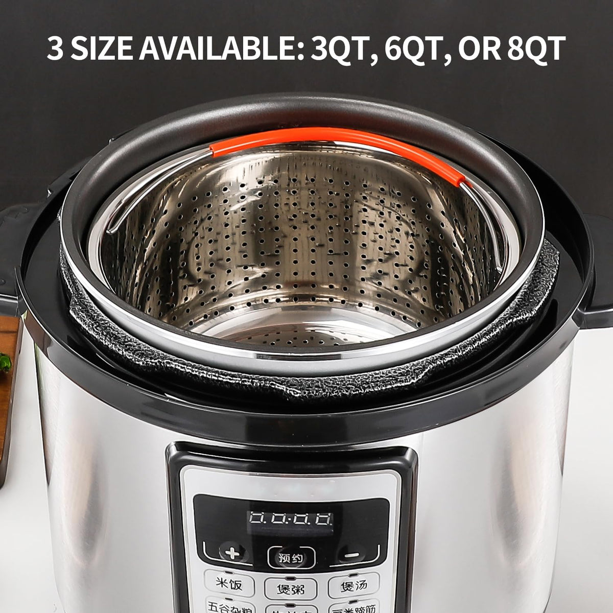 Skingwa steamer insert displaying micro perforations