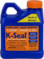 K-Seal ST5501 multi purpose coolant leak repair liquid front view bottle for engine radiator fix