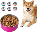 LIHONG rustproof dog bowl polished interior surface