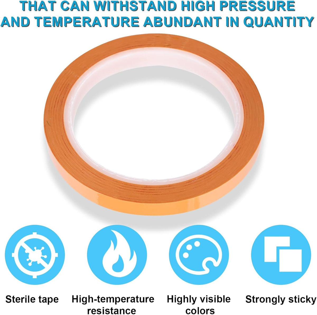 Peutier surgical tape rolls showing width and thickness