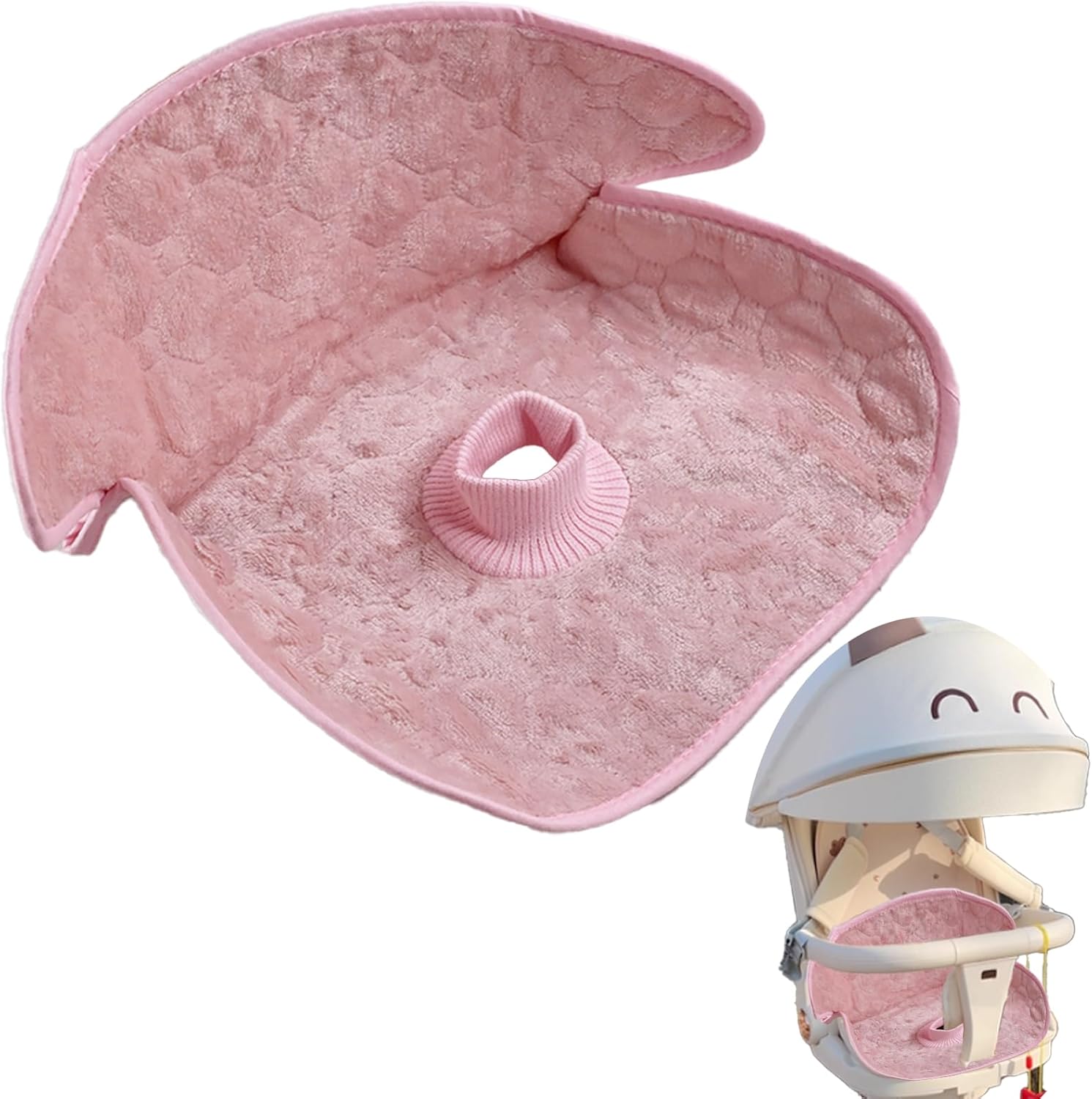 Mingxiong waterproof potty training seat protector pink front view