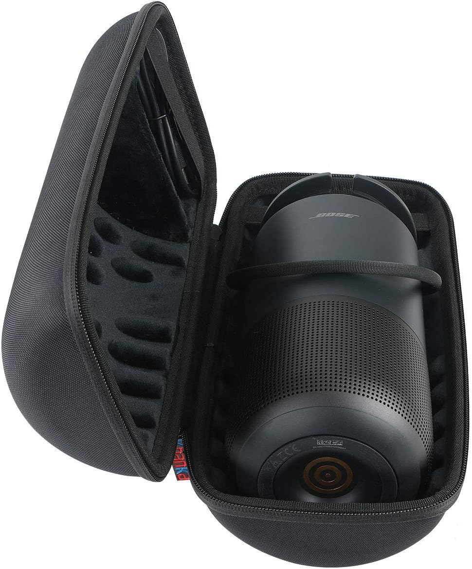 Khanka protective storage case highlighting mesh accessory pocket