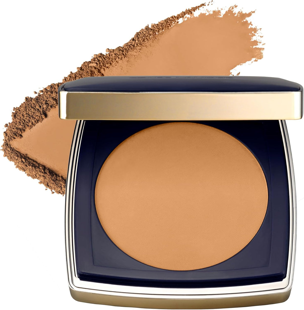 Premium Estee Lauder Double Wear 0.39 Ounce face powder compact close up view