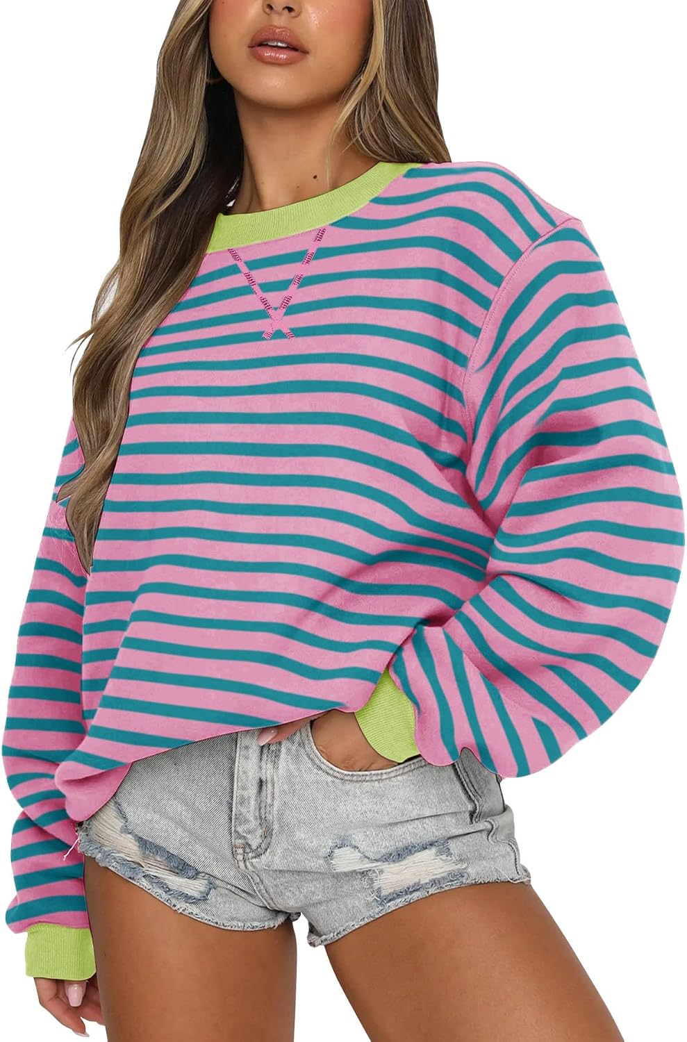 Fanway and EC relaxed fit sweatshirt folded view