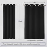 DUALIFE blackout drapes bottom hem weight detail