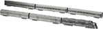 Kato USA model train set front view of Silver Streak Zephyr locomotive