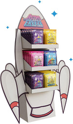 Astro Freeze brand Lava Rocks candy packaging