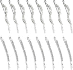 YISSION rhinestone bobby pins front view and packaging.
