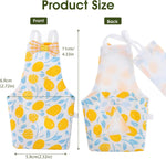 Four pieces pack of colorful parrot nappies showcasing peach and orange designs