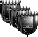 Audoc adjustable 5 in 1 dog grooming blades front view premium replacement clipper parts.