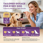 TTLXRL 200pcs digestive health supplement for dogs in packaging