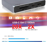 CalDigit USB-C 10Gb/s SOHO Dock - Up to 4K 60Hz, HDMI 2.0b, DisplayPort 1.4, 10Gb/s USB A & USB C, UHS-II microSD and SD Card Readers, Bus Power and Passthrough Charging, Steam Deck Compatible - Image 9