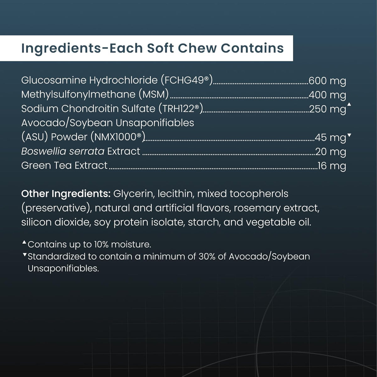 Nutramax Dasuquin with methylsulfonylmethane for dog cartilage protection