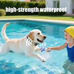 Intelligent wireless dog containment boundary setup diagram for large yards