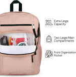JanSport laptop backpack padded back panel and shoulder straps