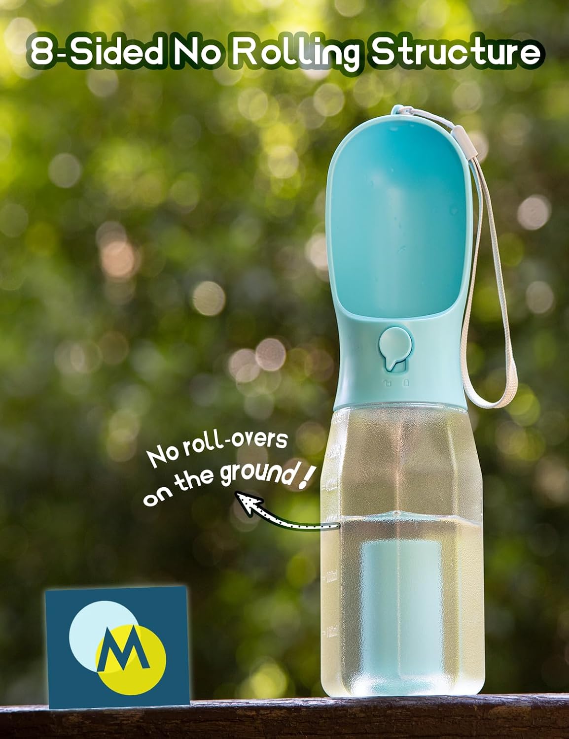 Close up of the one-handed leak-proof lock mechanism