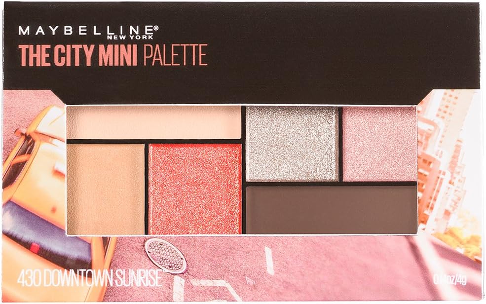 Maybelline New York The City Mini Eyeshadow Palette Makeup, Blushed Avenue, 0.14 oz. - Image 13