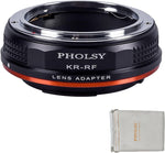 PHOLSY Lens Adapter Compatible with Olympus OM Lens to Canon RF Camera | Manual Mount Converter Compatible with Olympus OM to Canon RF, Olympus OM to RF, OM to EOS-R - Image 11