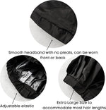 TTAT shower cap worn for deep conditioning
