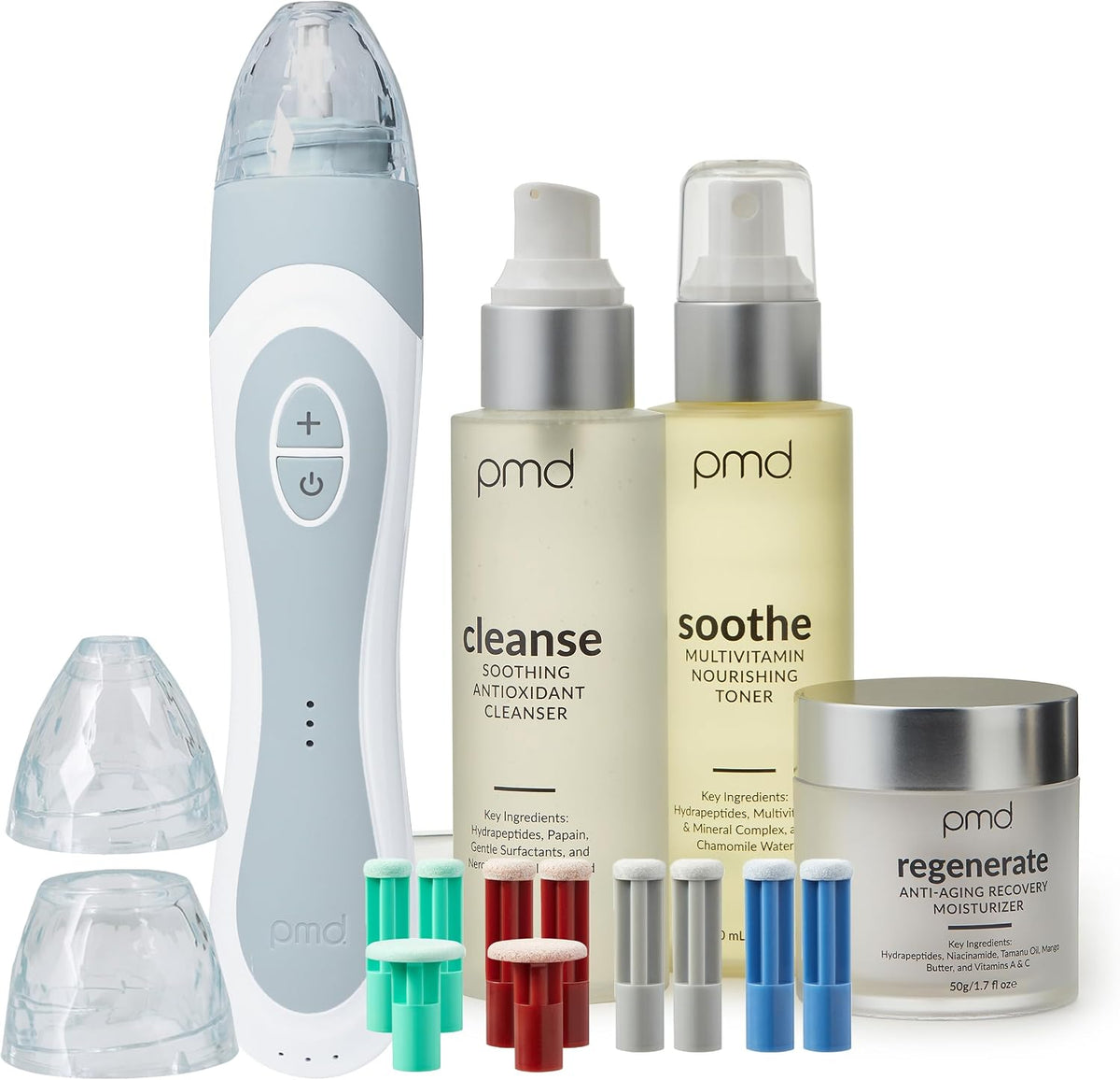 PMD Beauty Personal Microderm Elite Pro - At-Home Use, Facial Exfoliator Tool, Microdermabrasion Machine Kit for Face and Body Skincare - Image 14