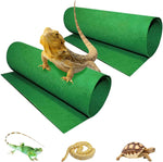 Tfwadmx reptile carpet front view green terrarium liner pack