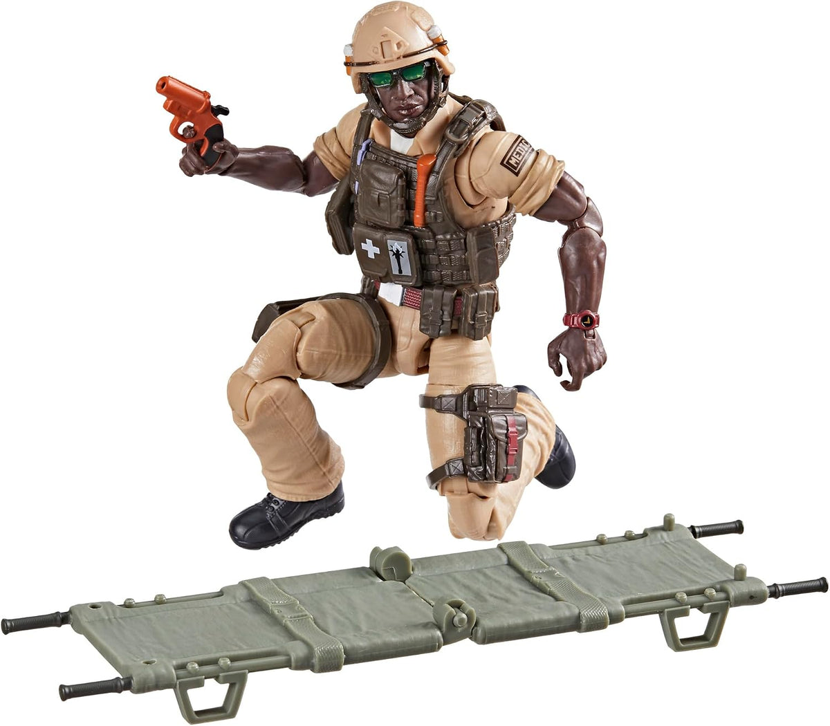 G.I. Joe Classified Series #122, Carl Doc Greer, Collectible 6-Inch Action Figure with 7 Accessories | G.I. Joe Classified 6 Inch Action Figure Wave 18 - Carl Doc Greer #122 - Image 9