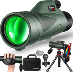Pankoo 12x60 HD Monocular Telescope front view
