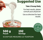Micro Ingredients Organic Inulin FOS Fiber Powder mixed clearly in a glass of water