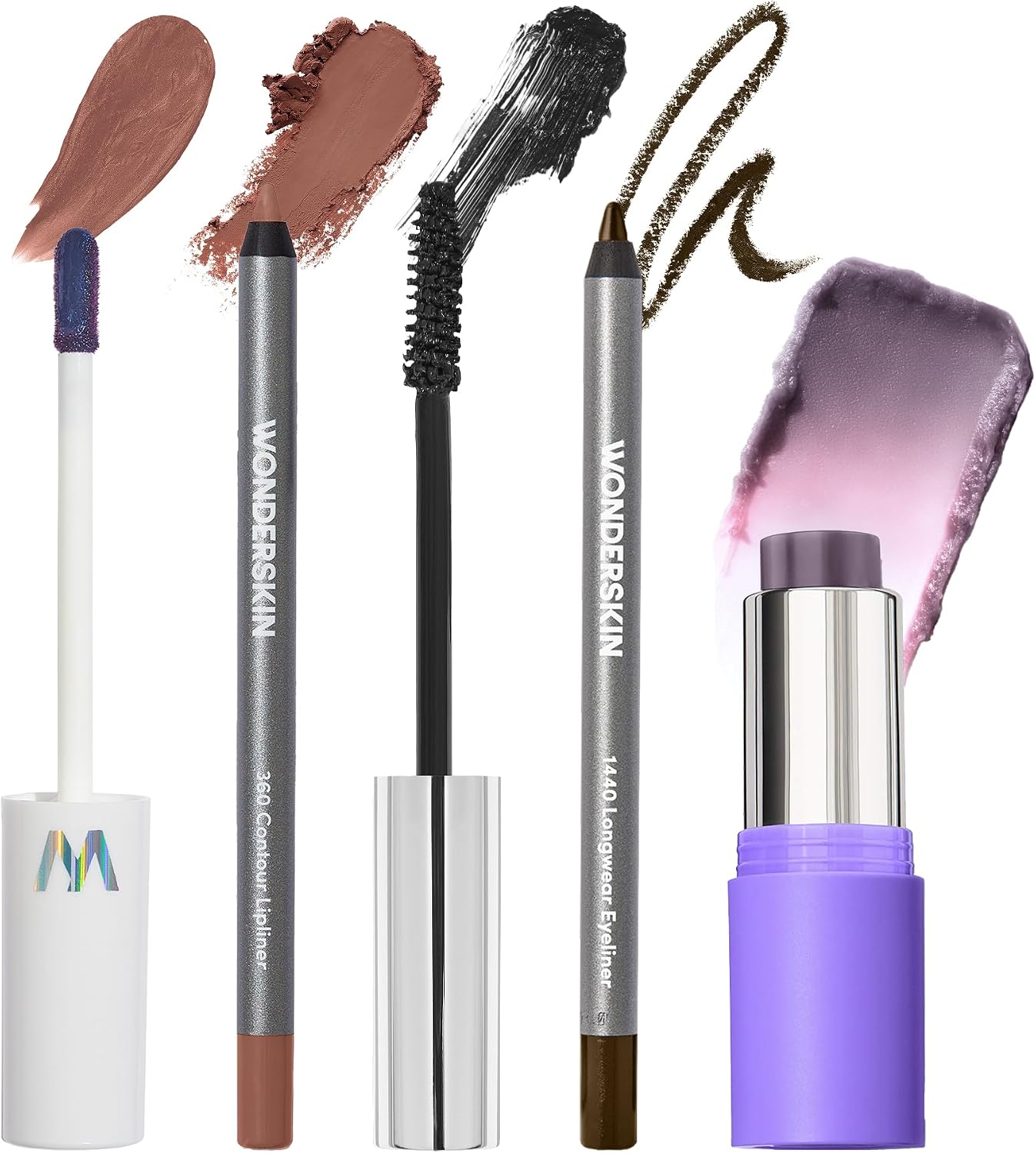 Wonderskin Twiggy Glam makeup bundle front view