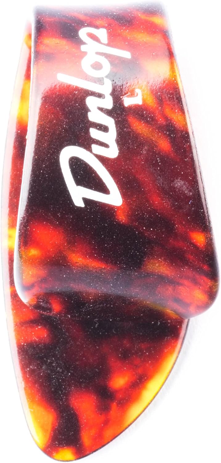 Jim Dunlop shell large thumbpicks front view guitar accessories