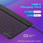DTTO portable keyboard profile showing ultra-thin design