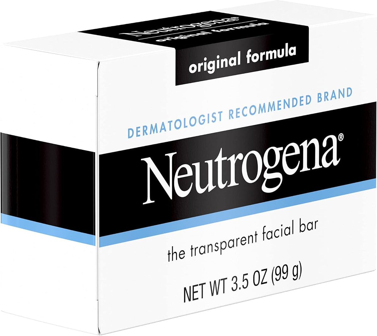Neutrogena fragrance free cleansing bar ingredients label