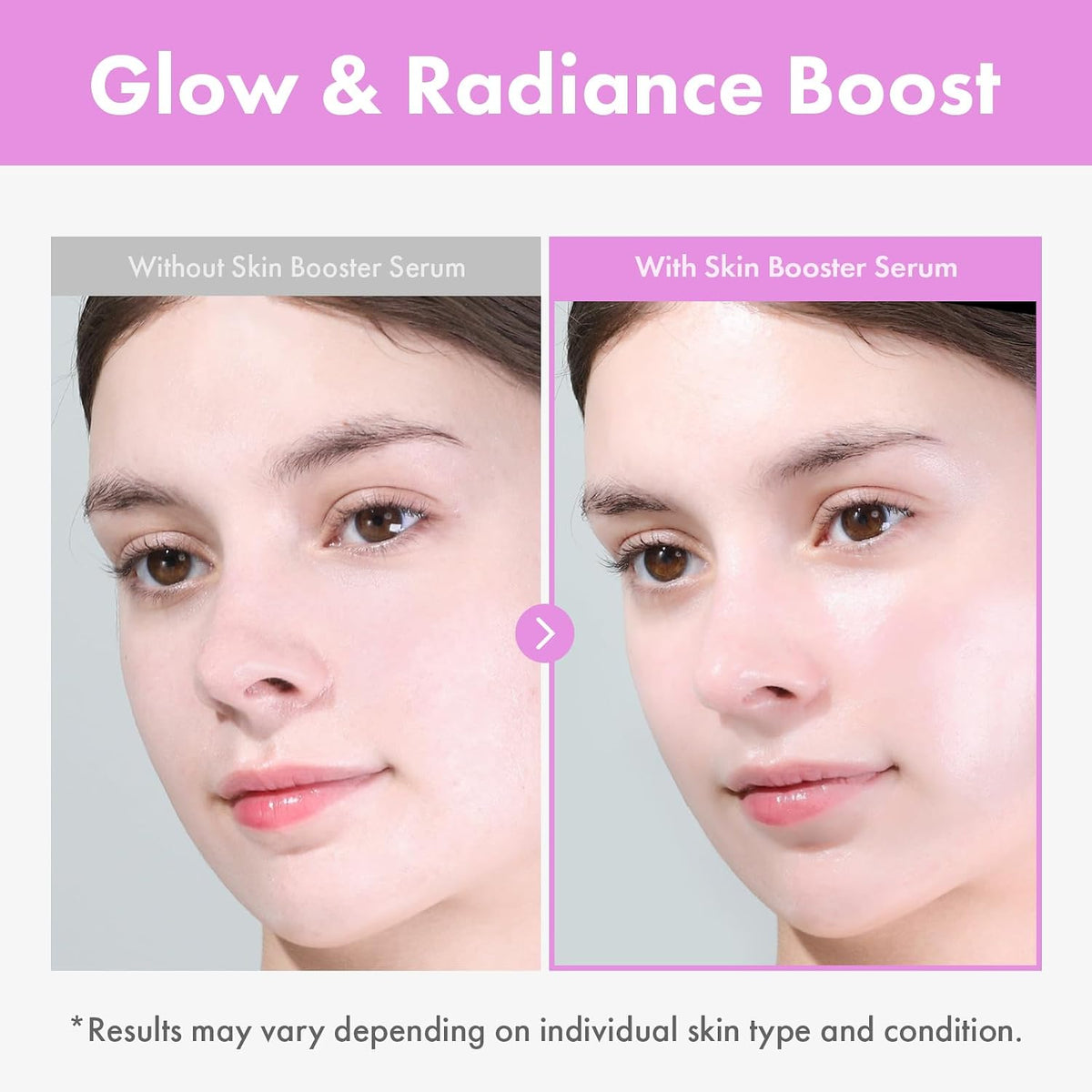Tosowoong 150ml pump bottle skin booster serum for pore tightening and radiance