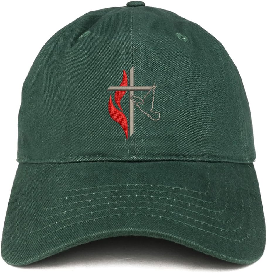 Trendy Apparel Shop unstructured ball cap interior view showing panel construction