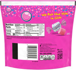 BUBBLE YUM original flavor chewing gum stand up pouch displaying the iconic soft texture graphic.