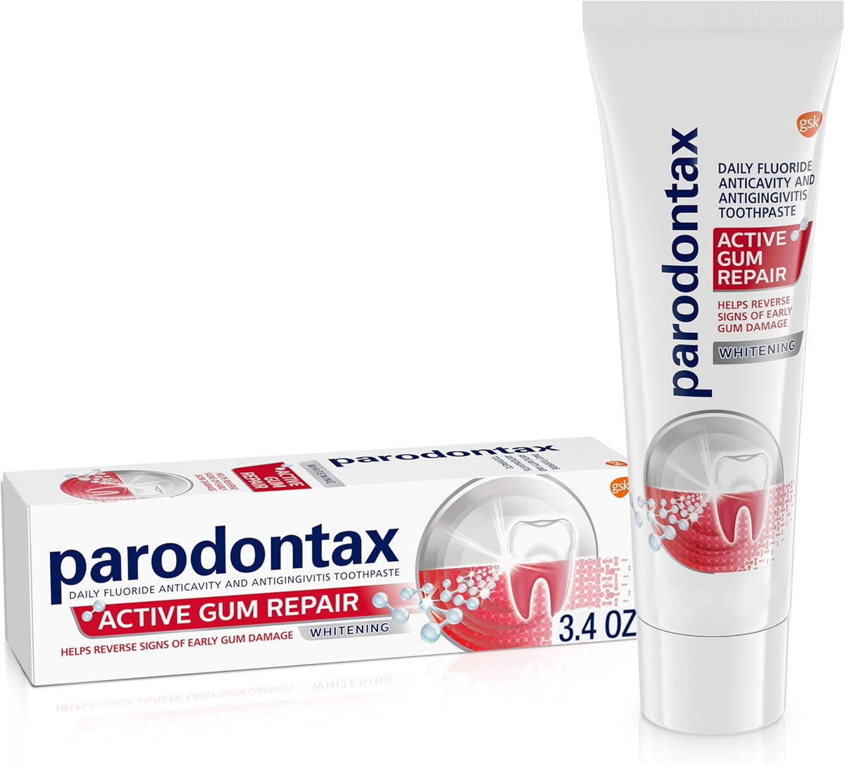 Parodontax Active Gum Repair Toothpaste, Gum Toothpaste, Fresh Mint - 3.4 Ounces - Image 11
