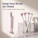 Juroicessry manual toothbrush ergonomic handle