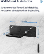 Dysolve wall mount bracket packaging and included hardware setup