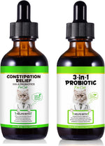 Oimmal cat constipation relief and gut health bundle front view