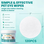 MEDUWEDU 120 count pet wipes container showing ingredient details
