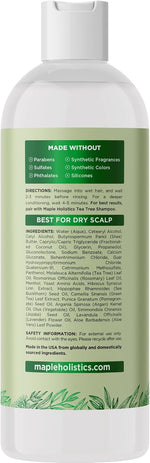 Maple Holistics tea tree conditioner packaging angle view
