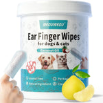 MEDUWEDU Ear Cleaner Finger Wipes 60 Counts, Dog Ear Cleaner, Grooming Kit Care for Dogs and Cats, Soft & Easy Otic Cleaning Pads, Remove Wax, Dirt & Stop Smelly, Itchy, Non-Irritating, Coconut Scent - Image 15