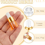 Didaey empty sample bottle showing clear glass body