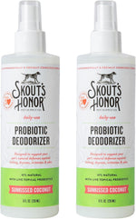 SKOUT'S HONOR Probiotic Pet Deodorizer Spray- Hydrating Daily-Use with Avocado Oil & Omega-3s, Microbiome Friendly Certiified, Paraben & Sulfate-Free, 97% Natural, 8oz, Sunkissed Coconut - Image 10
