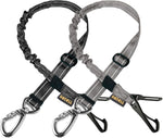 AUBELL Dog Seat Belt for Car,Updated 3-in-1 Adjustable Reflective Bungee Heavy Duty Dog Car Harness Tether with Clip Hook Latch & Buckle,Swivel Zinc Alloy Carabiner,Black - Image 14
