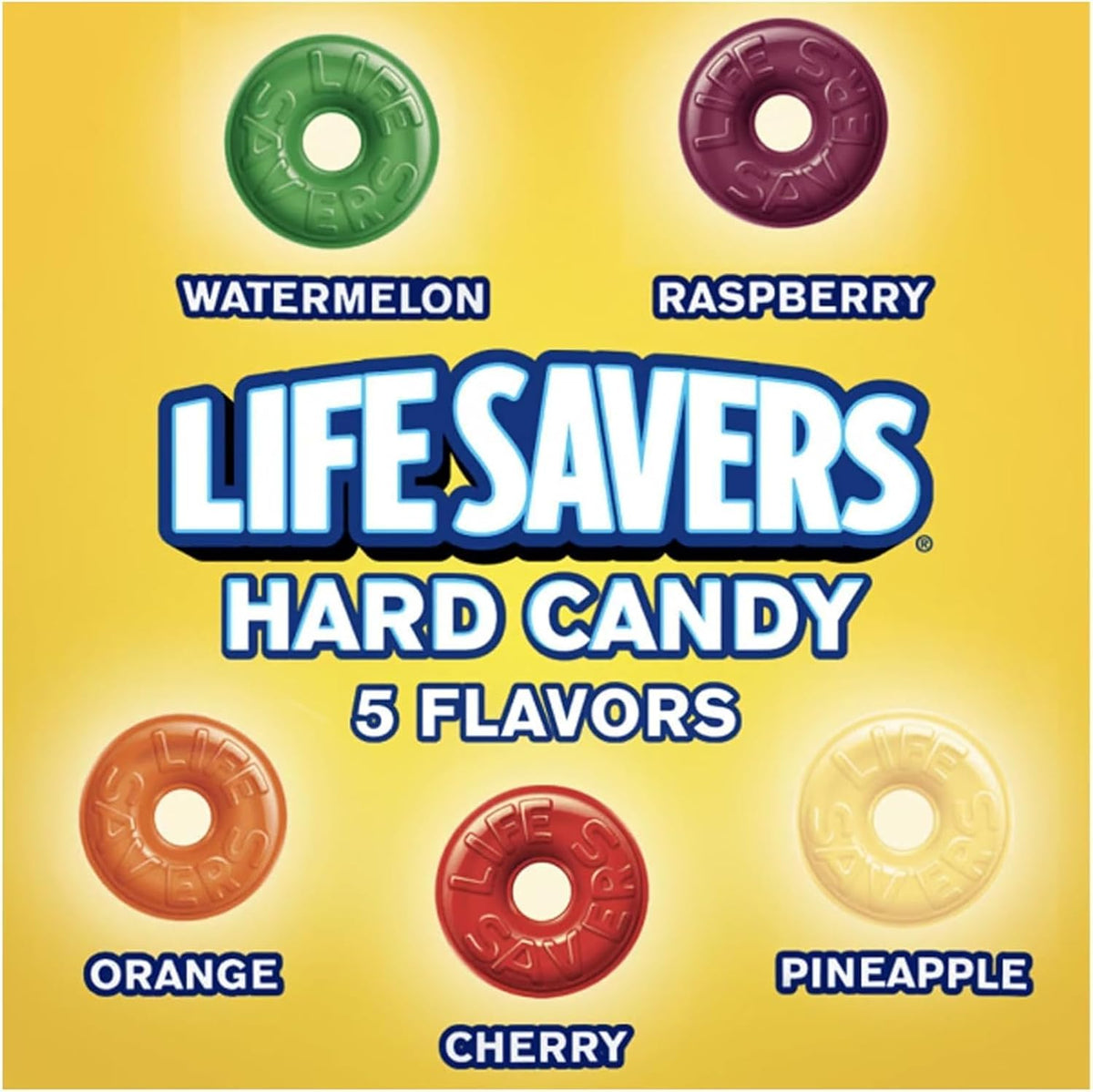 Authentic USA imported Life Savers 2 pound bulk candy bag
