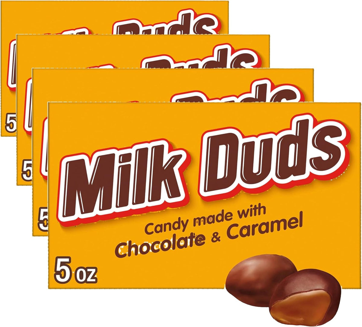 MILK DUDS Chocolate and Caramel Candy Box, 5 oz - Image 10