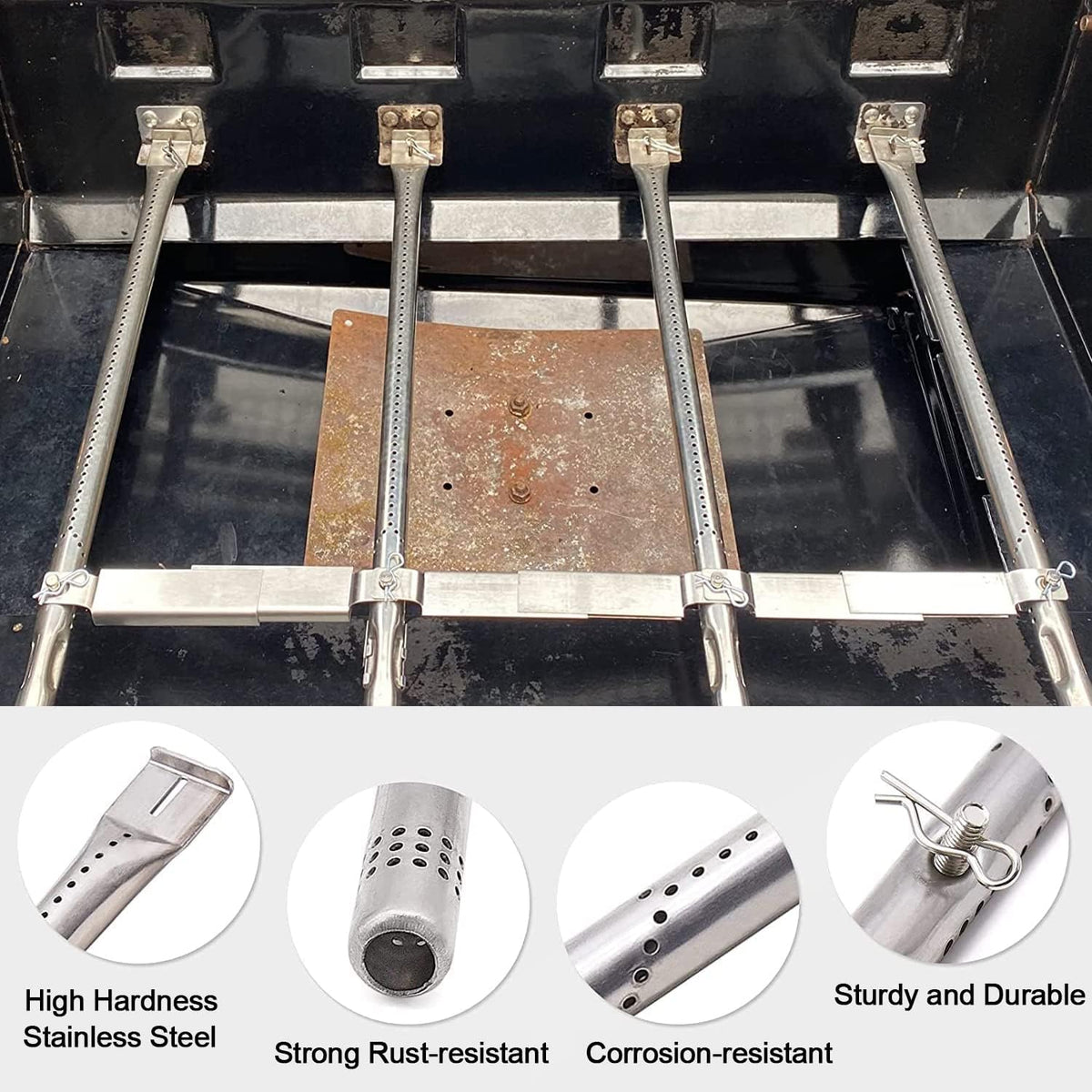 Aorewtggh grill parts packaging layout