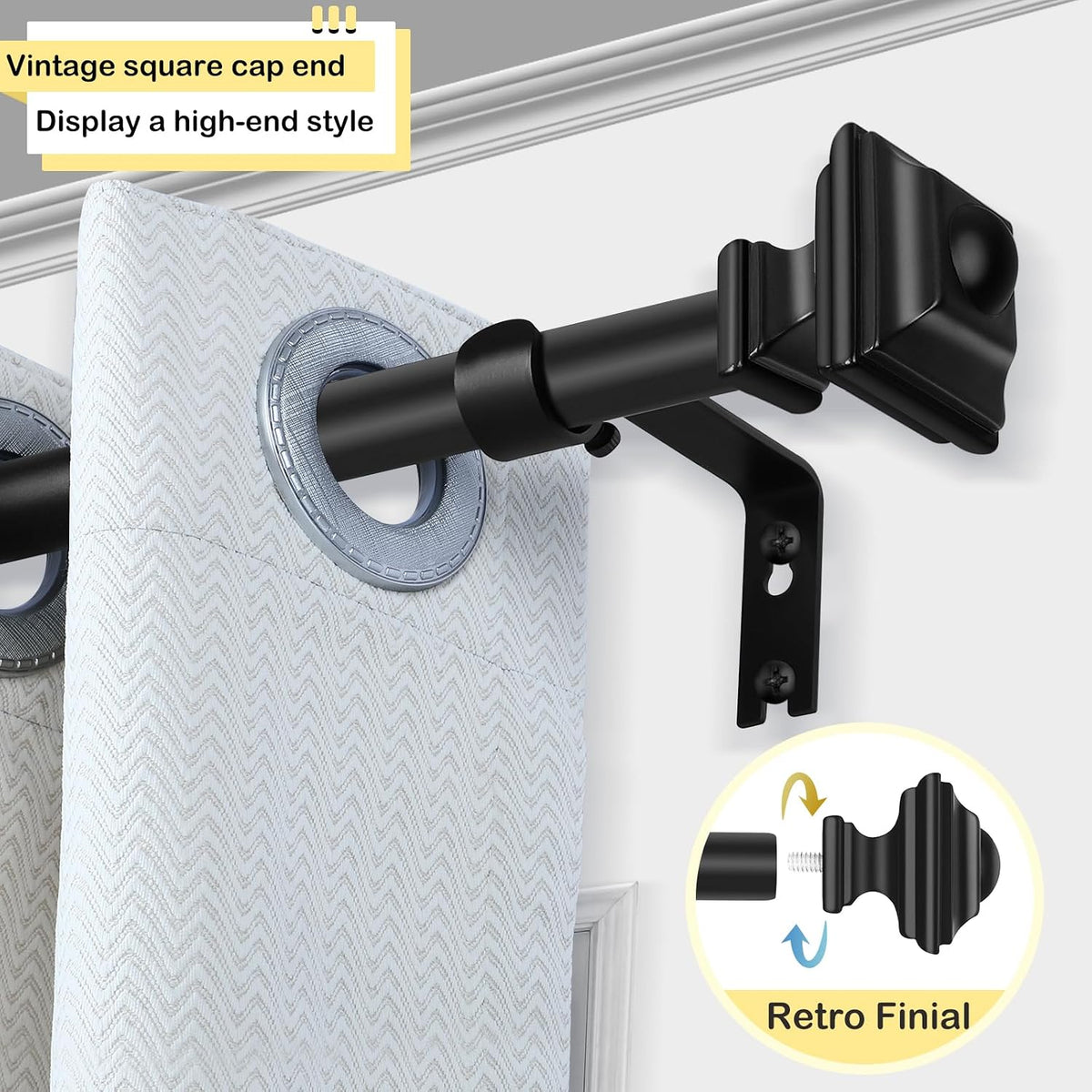 Complete package contents including screws and anchors